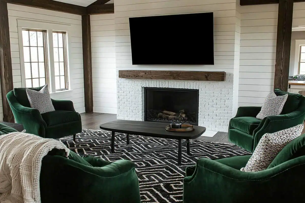 25+ Stunning Fireplace TV Wall Ideas! - Restore Decor & More