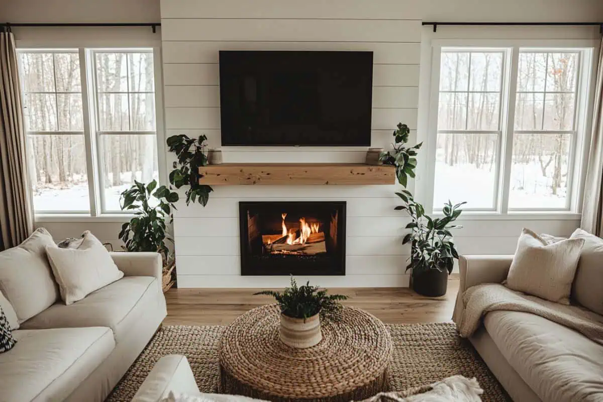 25+ Stunning Fireplace TV Wall Ideas! - Restore Decor & More