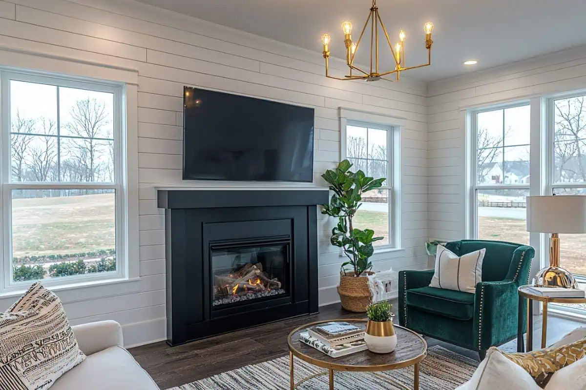 25+ Stunning Fireplace TV Wall Ideas! - Restore Decor & More