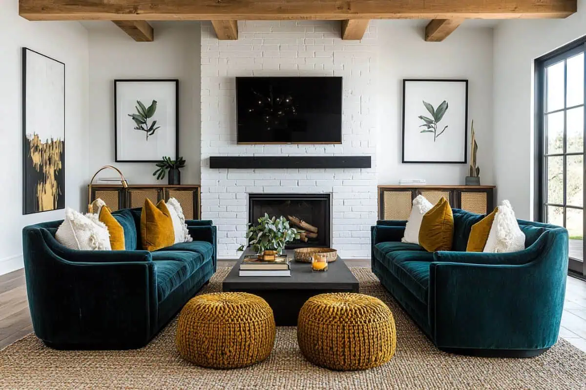 25+ Stunning Fireplace TV Wall Ideas! - Restore Decor & More