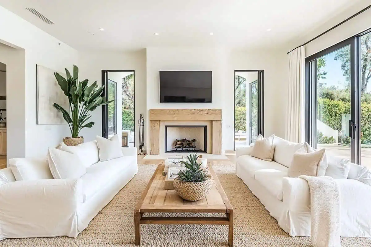 25+ Stunning Fireplace TV Wall Ideas! - Restore Decor & More
