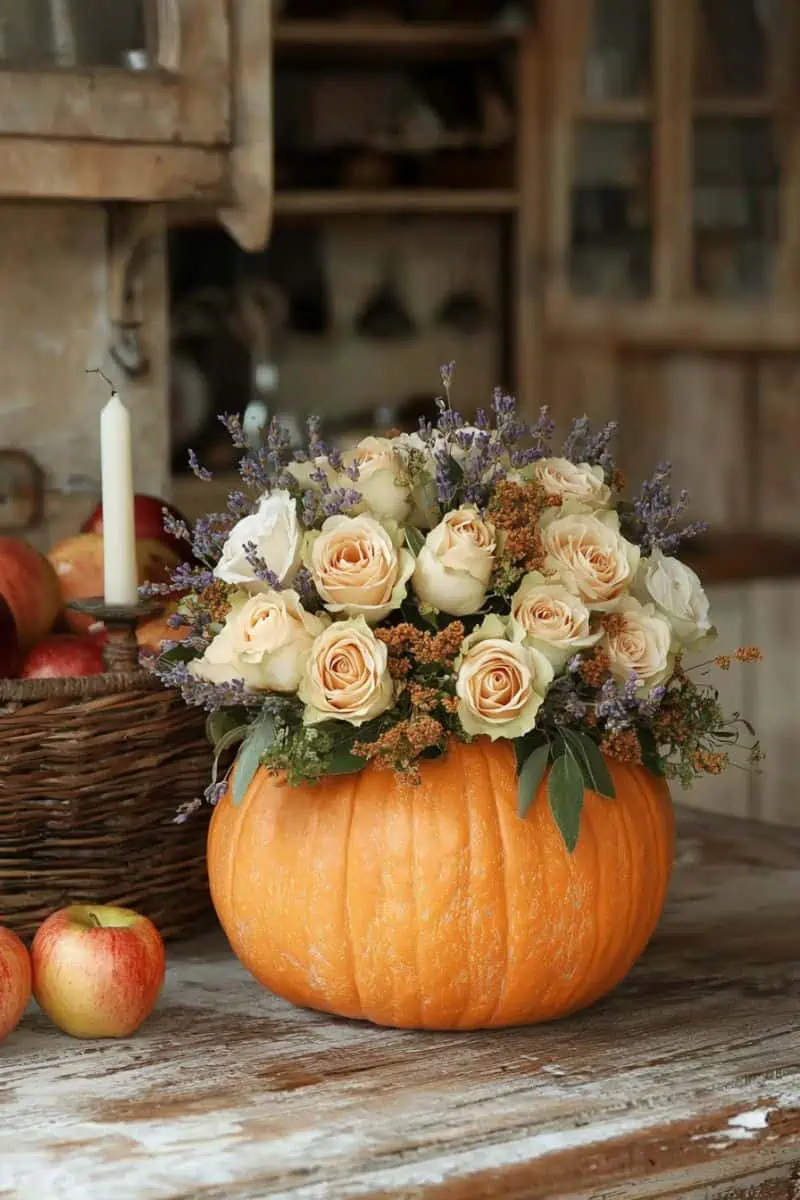 30+ Gorgeous Pumpkin Floral Arrangements You’ll Fall in Love With