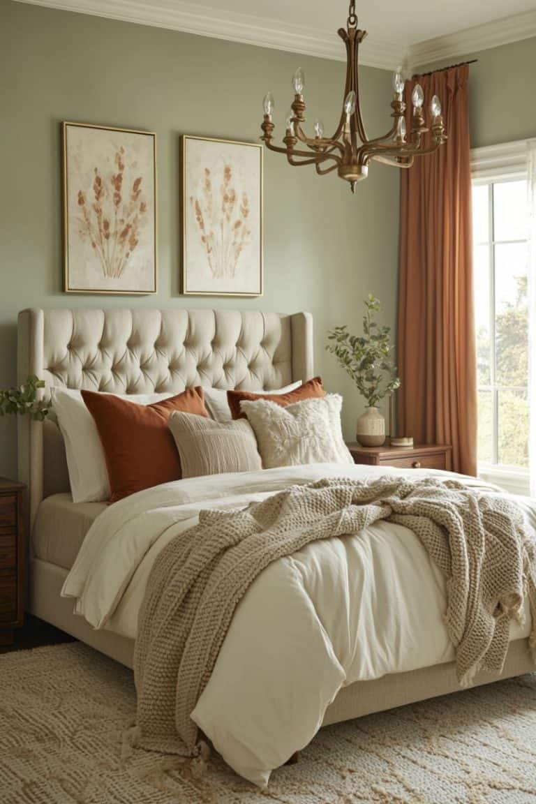 30+ Sage Green Bedrooms That Bring Ultimate Relaxation - Restore Decor ...