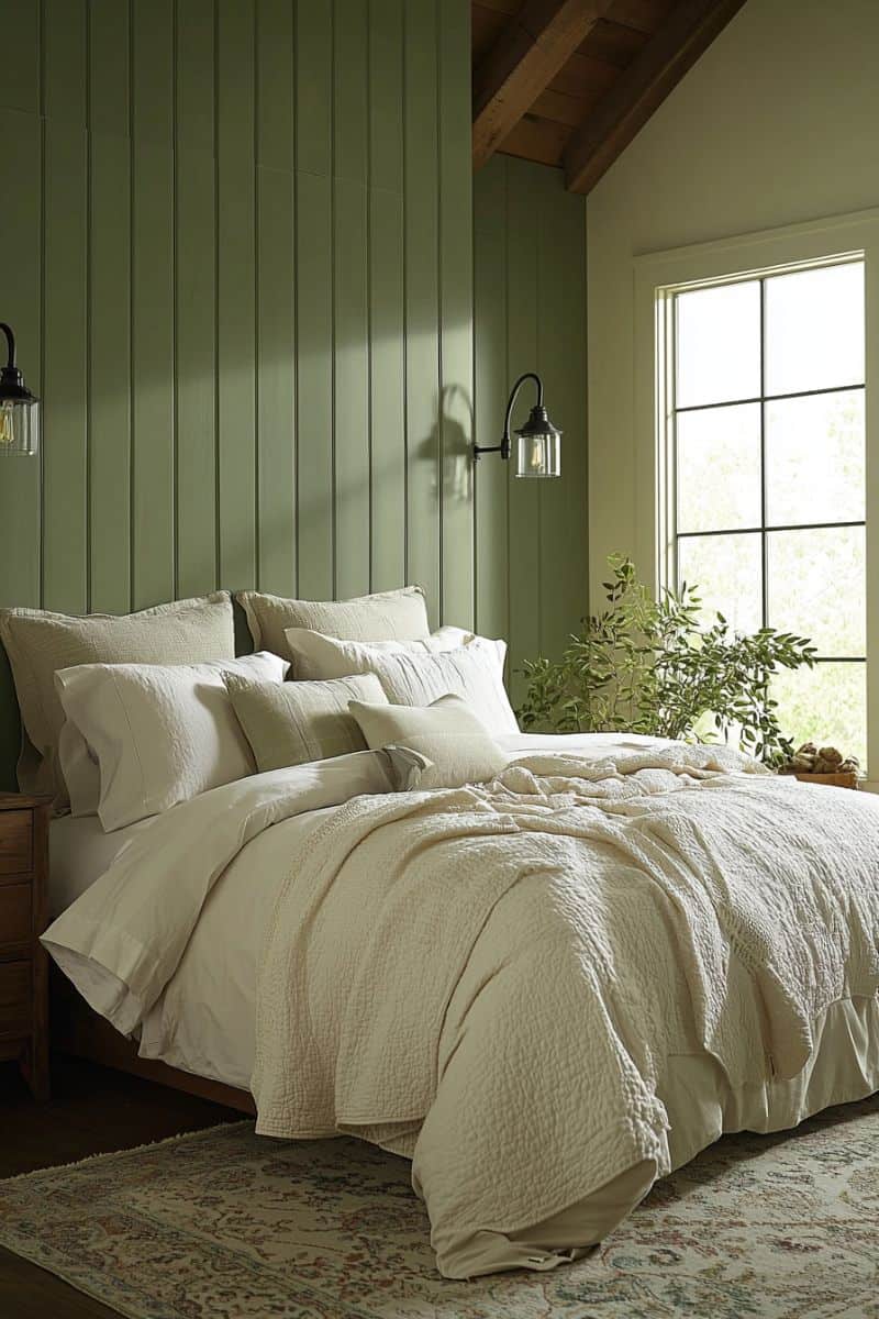 30+ Sage Green Bedrooms That Bring Ultimate Relaxation - Restore Decor ...