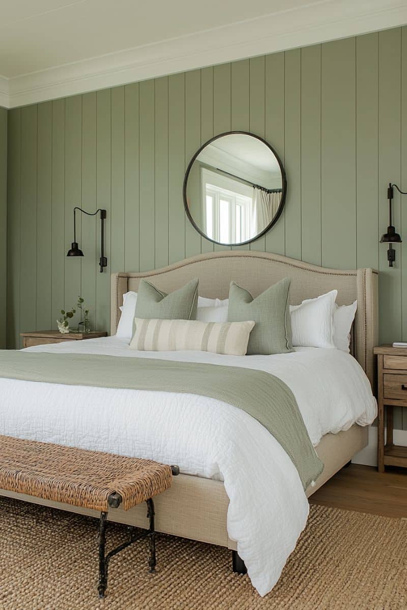 30+ Sage Green Bedrooms That Bring Ultimate Relaxation - Restore Decor ...