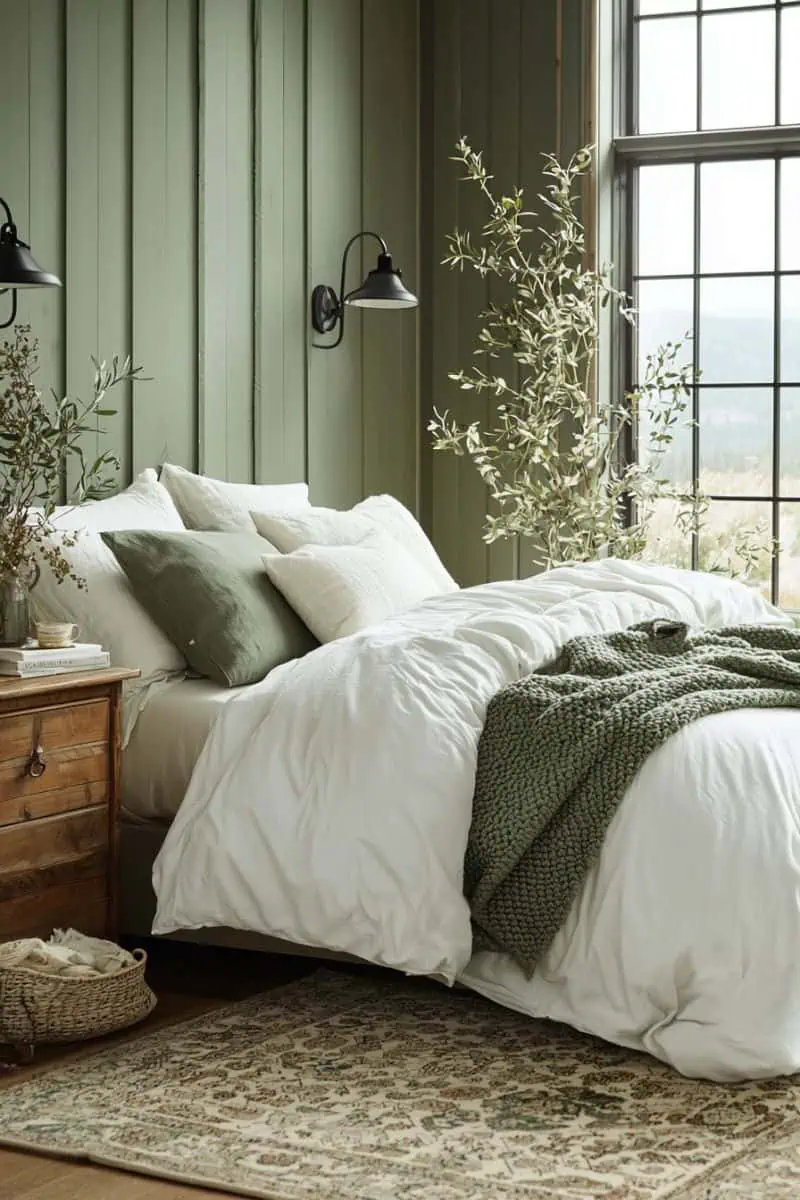 30+ Sage Green Bedrooms That Bring Ultimate Relaxation - Restore Decor ...