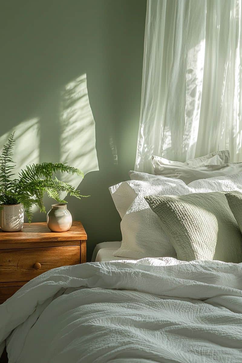 30+ Sage Green Bedrooms That Bring Ultimate Relaxation - Restore Decor ...