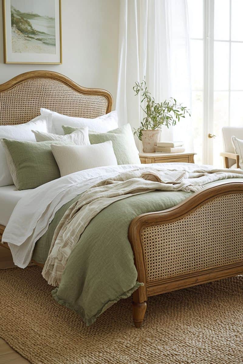 30+ Sage Green Bedrooms That Bring Ultimate Relaxation - Restore Decor ...
