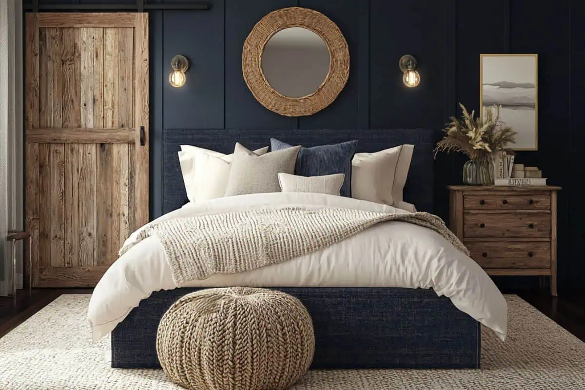 15 Stunning Navy Blue Bedroom Ideas You'll Want to Copy - Restore Decor ...