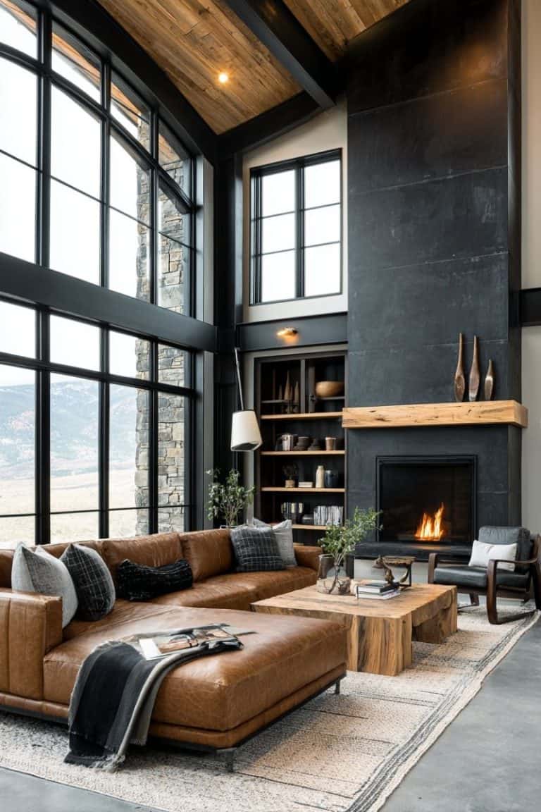 20 Stunning Black & Brown Living Rooms That Will Make You Rethink ...