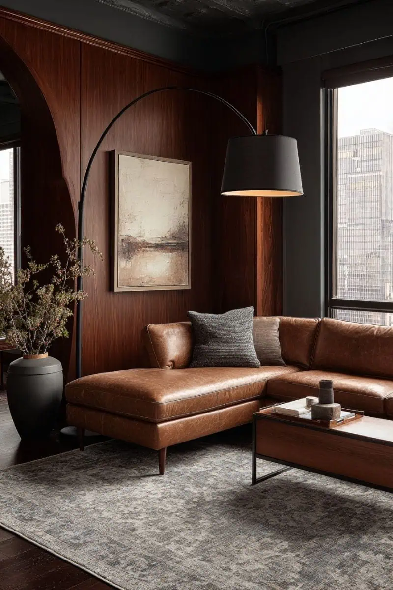 20 Stunning Black & Brown Living Rooms That Will Make You Rethink ...