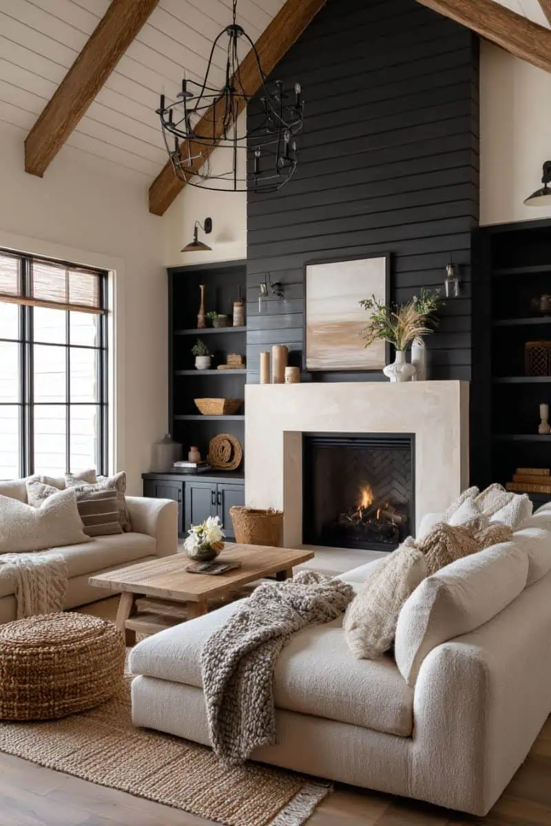 20 Stunning Black & Brown Living Rooms That Will Make You Rethink ...