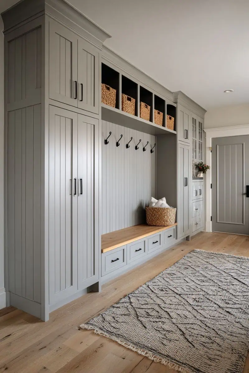 30 Stunning Hall Tree Entryways That Combine Style & Function - Restore ...
