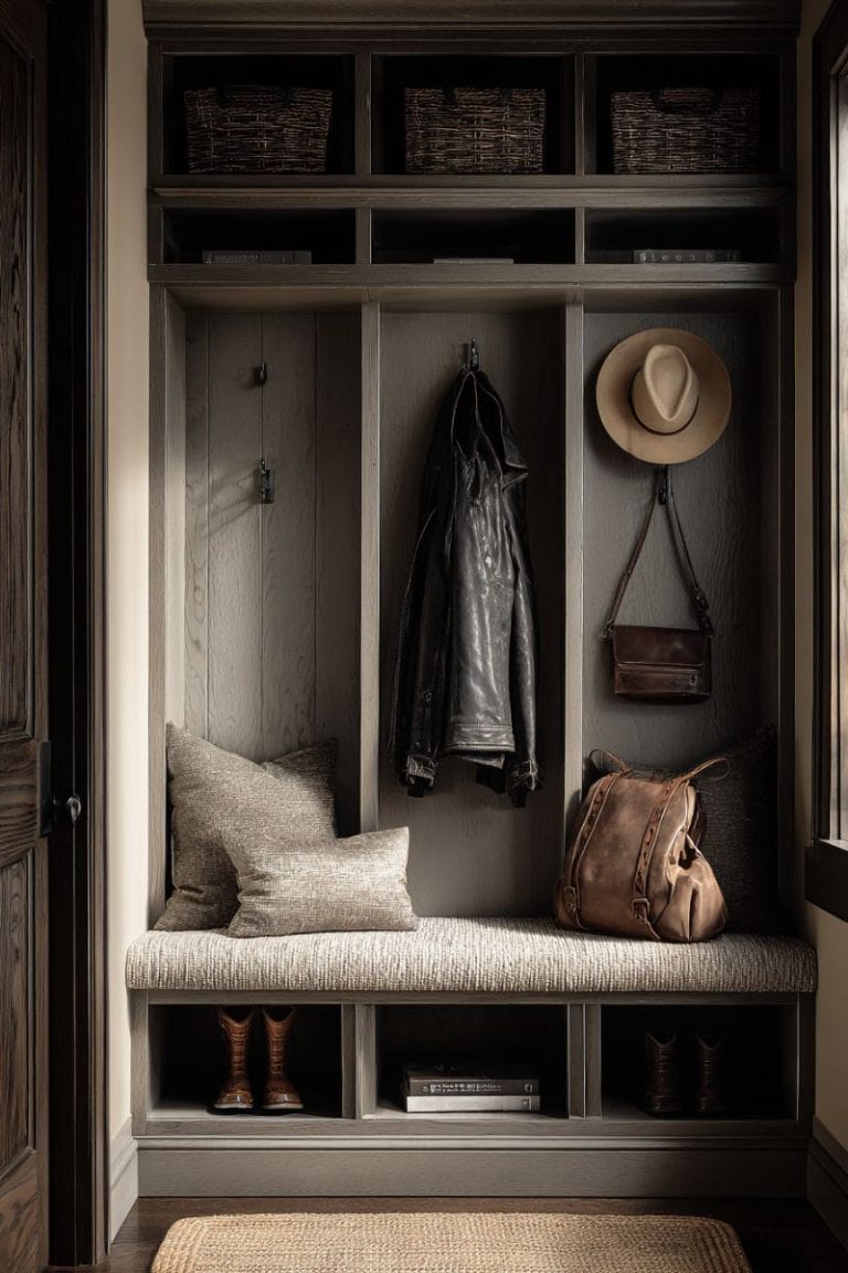 30 Stunning Hall Tree Entryways That Combine Style & Function - Restore ...