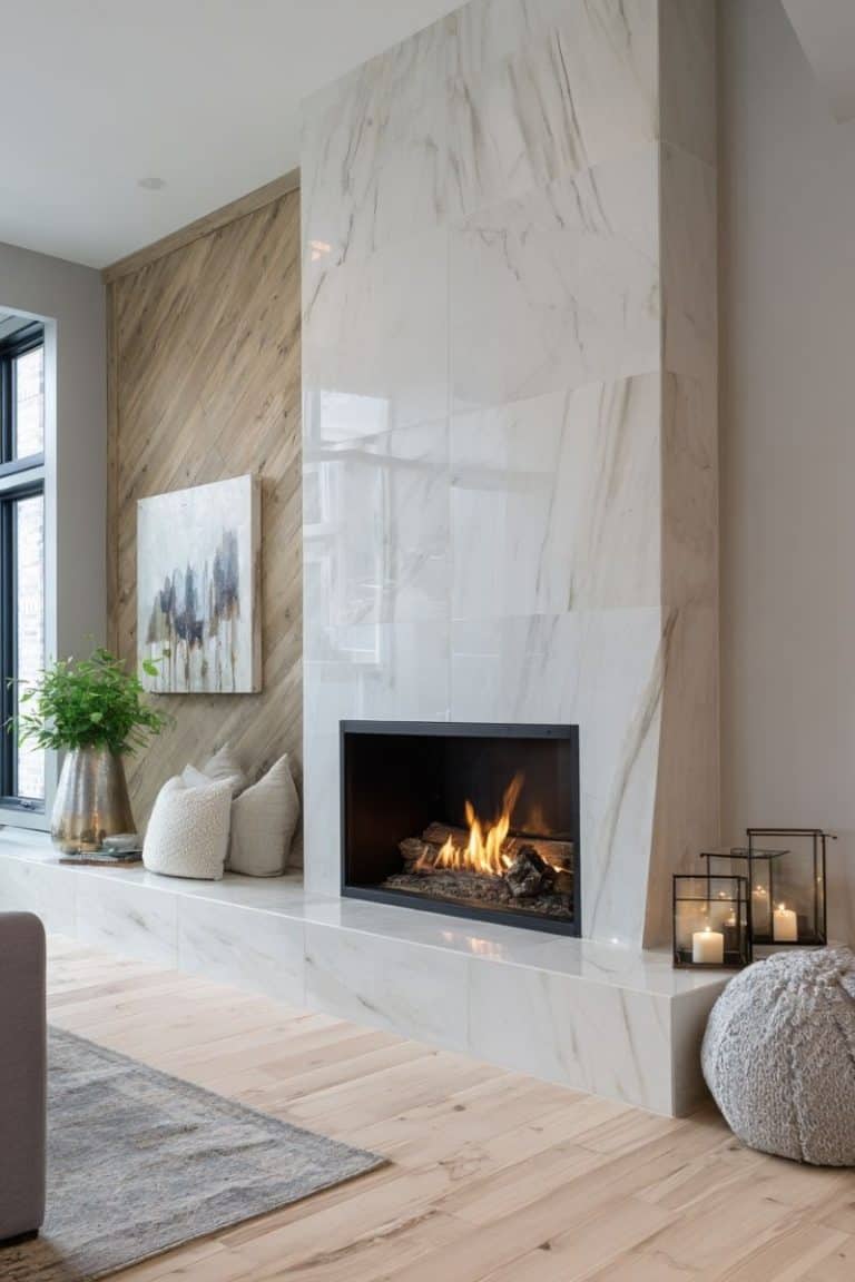 50 Best Modern Fireplace Ideas for a Stylish, Cozy Space - Restore ...