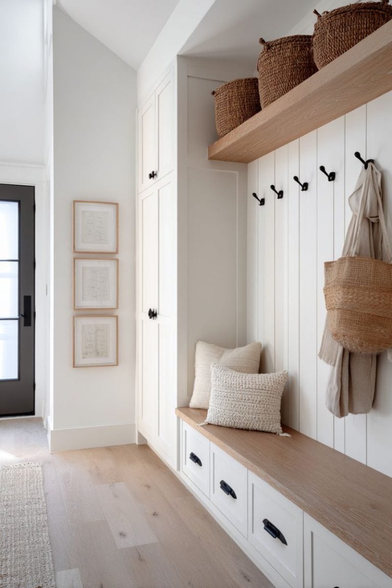 20 Entryway Mudroom Ideas That Just Work - Restore Decor & More