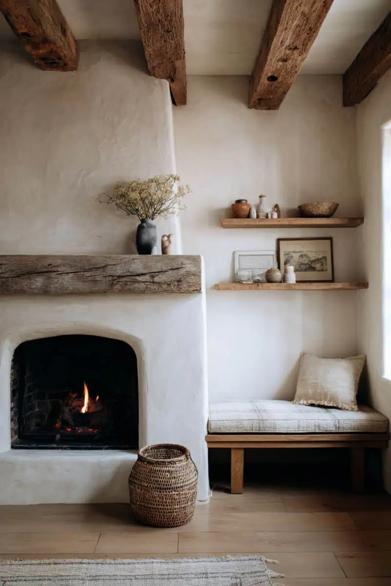 Curated visual reference: Visual Reference: 20 Gorgeous Plaster Fireplaces That Transform Any Living Room