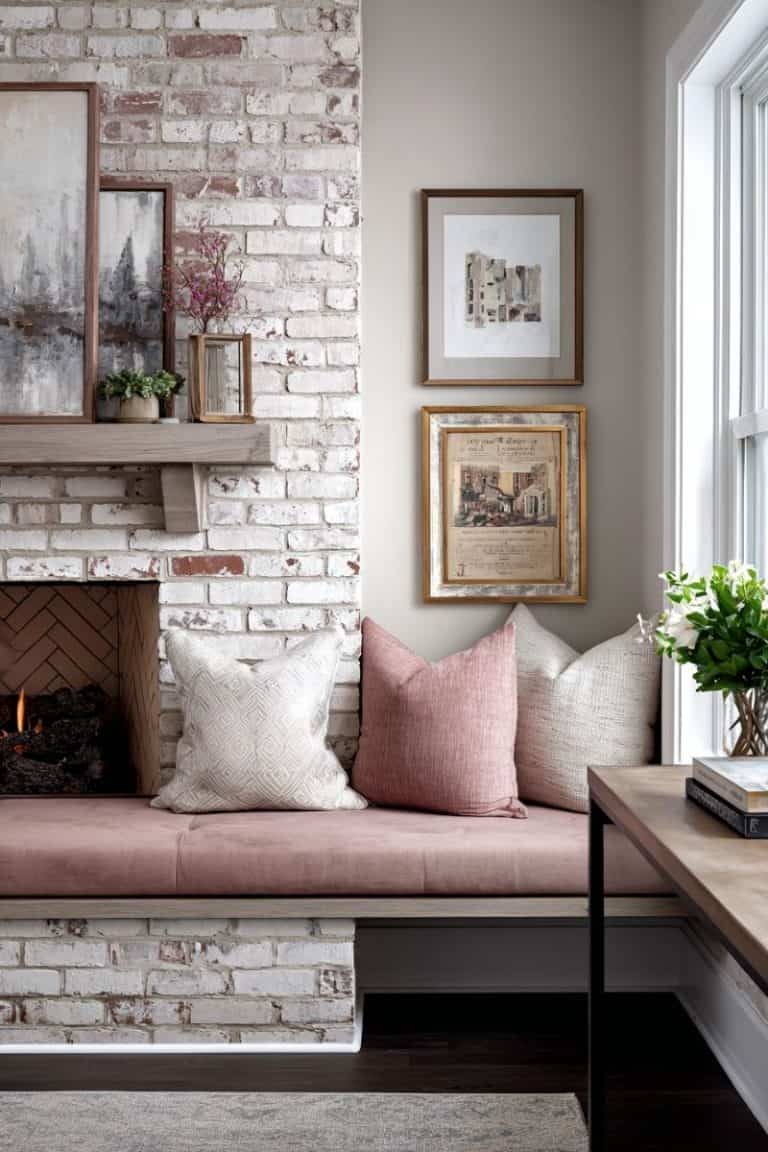 Whitewash Brick Fireplace: 8 Inspiring Tips &amp; Ideas You’ll Love ...