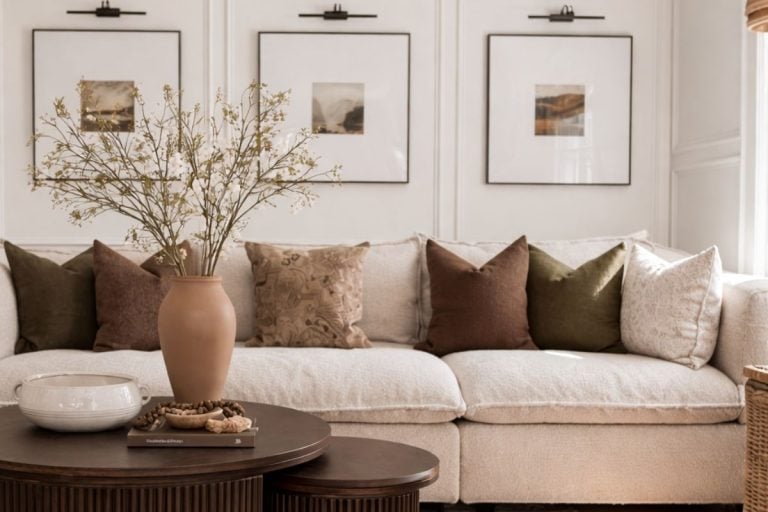 Beige Couch Living Rooms That Feel Warm, Layered & Expensive