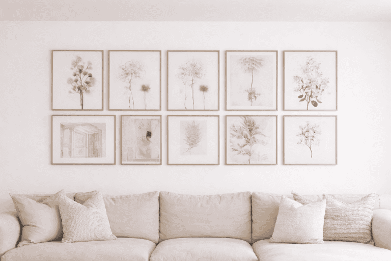 20+ Gallery Wall Above Couch Ideas That Actually Look Good