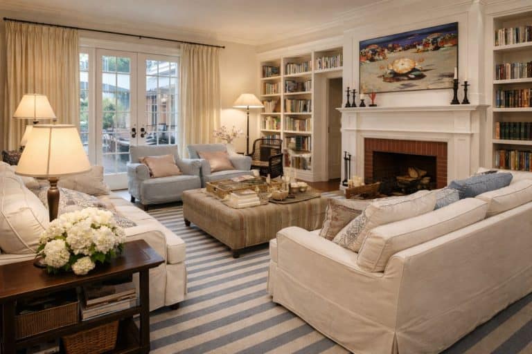 The Effortless Elegance of a Nancy Meyers Living Room