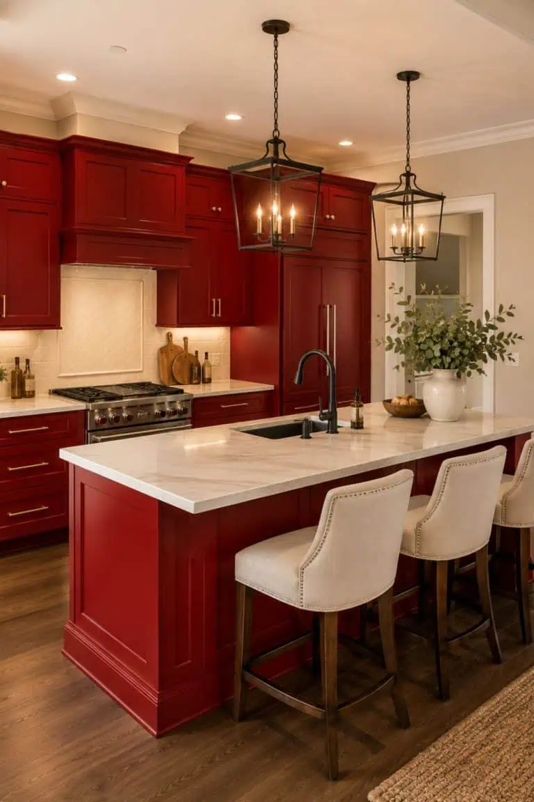 Red Kitchen Cabinets: Bold, Beautiful, and Surprisingly Timeless