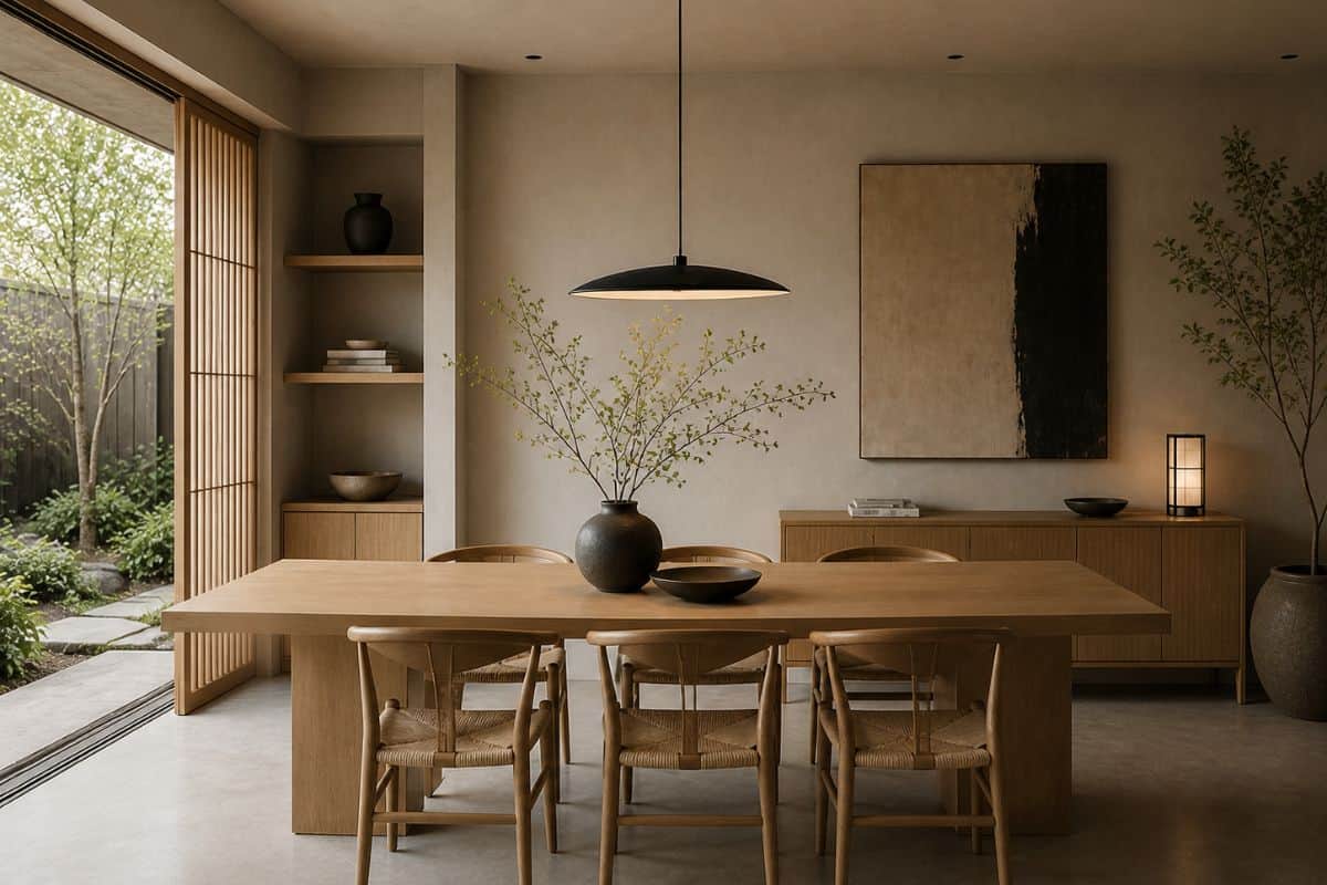 10 Japandi Dining Room Ideas That Feel Calm, Clean, and Beautiful ...