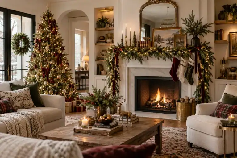 40+ Vintage Christmas Decor Ideas for a Cozy, Collected Home